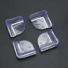 4 шт./лот Защита краев и углов продукт для безопасности детей мягкий прямоугольный стол настольный Угловой протектор окантовка Защитная крышка для детей