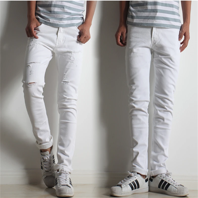 soft white jeans
