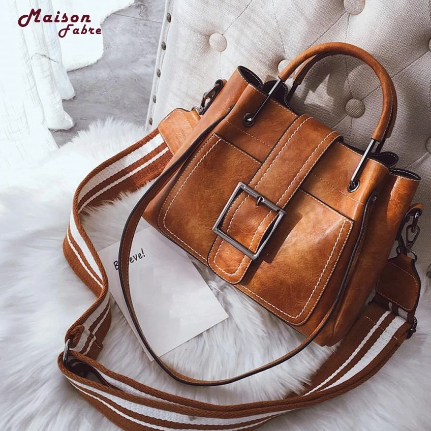 

Maison Fabre Retro Women's Leather Shoulder Bags With Corssbody Bag&Handbag Dropshipping Mar09