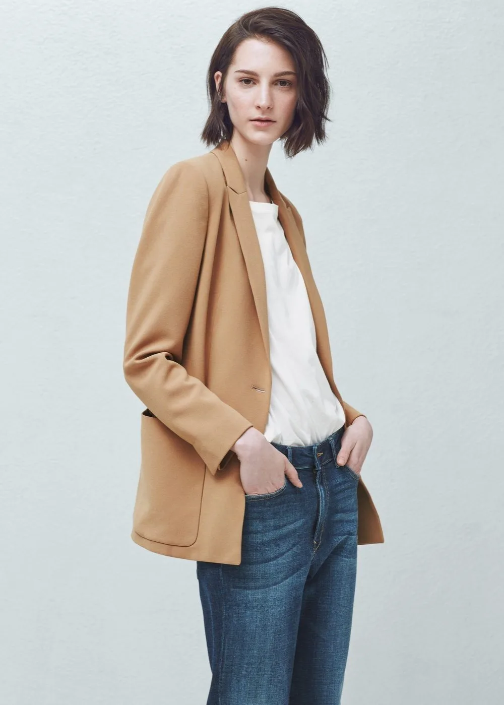 2016 Brand Ladies Blazers 2016 Pocket Single Button Female Blaser 2