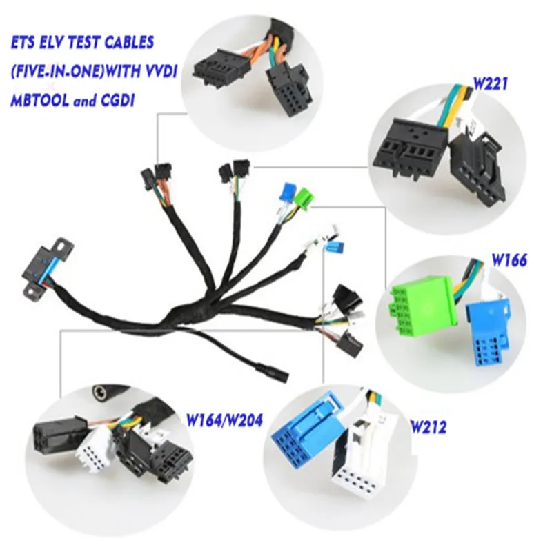 

CGDI EIS ELV Test Cables for CGDI MB Works Together with VVDI BGA TOOL CGDI Prog MB (5- in-1)
