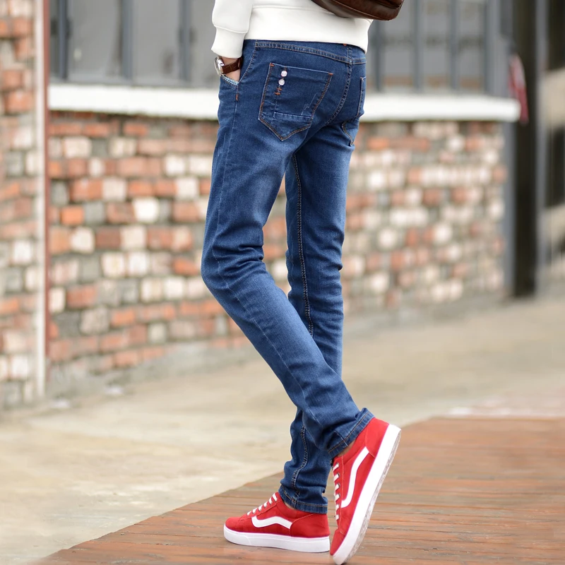 Мужские повседневные джинсы 2019 модные тонкие женские джинсы|men casual jeans|casual jeansfashion