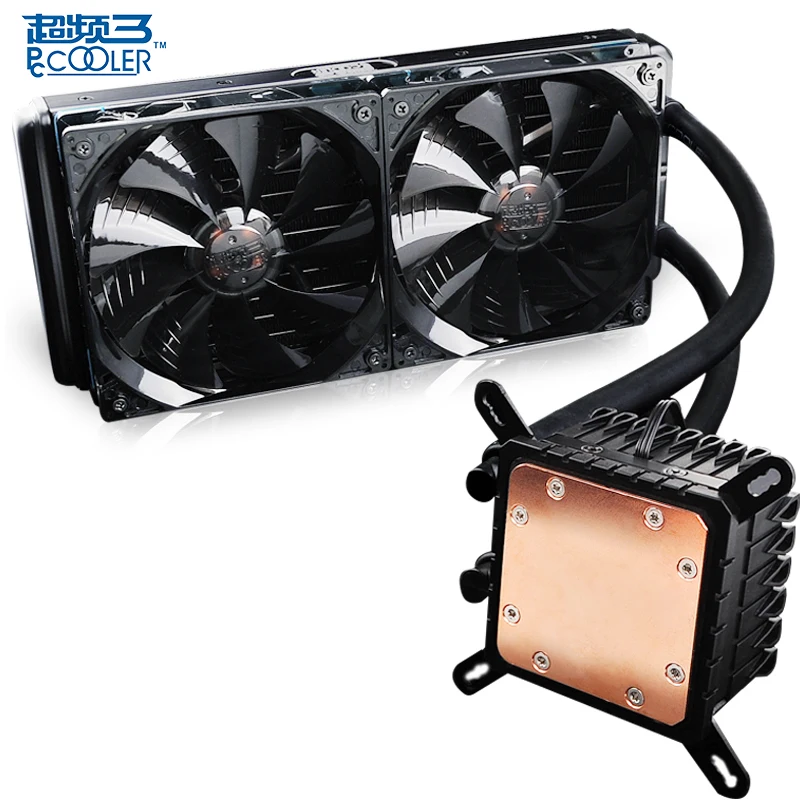 Overclocking three core cold 240 CPU water cooled radiator desktop water cooled package multi