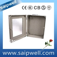 Пластик, большая промышленная Прозрачная крышка водонепроницаемая распределительная коробка, 500*400*195 мм Тип SP-AT-504019