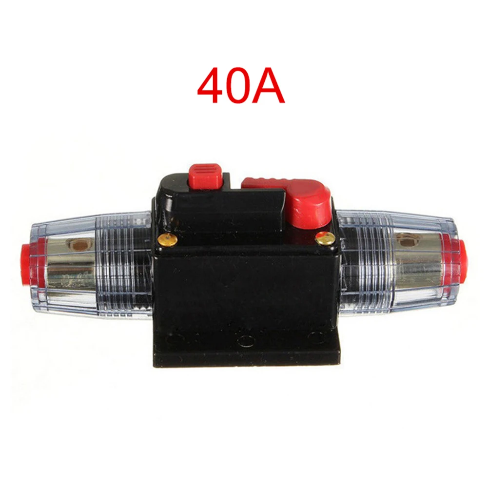 20-100A 12 в автомобильный Грузовик аудио усилительная схема тормозной предохранитель держатель AGU стерео усилитель ремонт адаптер DXY88 - Цвет: Лиловый