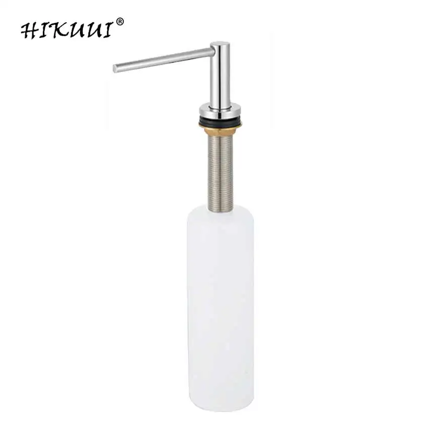 

Extended Nozzle Stainless Steel Kitchen Sink Liquid Soap Dispenser 500ml Bottle Liquid Soap Dispensers Spray Bath Accessories