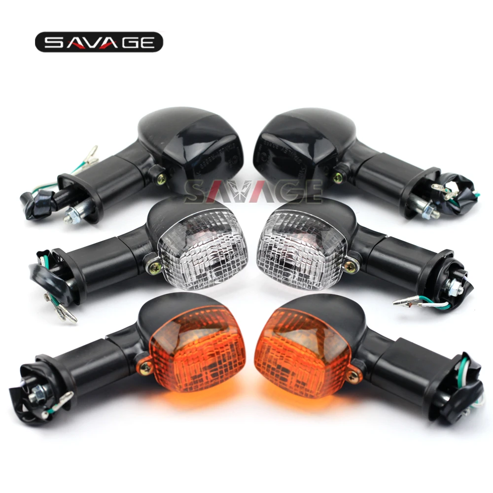 

For KAWASAKI KLE 650/1000 Versys 10-15, ZX-6R 14-15, ZR-X 1200R 09-15 Clear Turn Signal Indicator Light Blinker