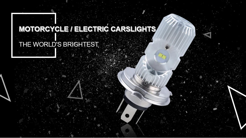 AcooSun H4 Motorcycle LED Headlight 1400LM High Low Beam Universal Motorbike Bulbs 12V 6500K LED Headlamp For Ducati KTM Triumph  (1)