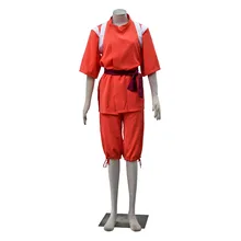 Japonesa de Dibujos Animados Película de el viaje de Chihiro chihiro Ogino Cosplay Sen Rosa Baño Casa Trabajo Uniforme Disfraces de Halloween