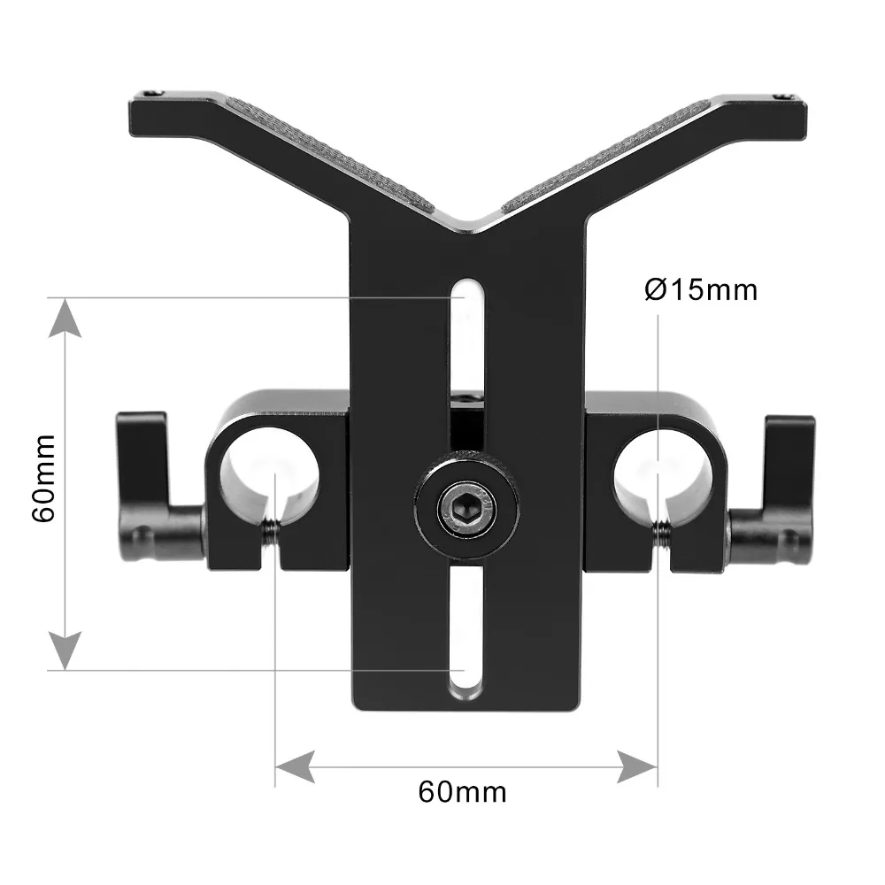 Универсальный алюминиевый зажим для объектива SmallRig DSLR с регулируемым зажимом 1784 15 мм LWS