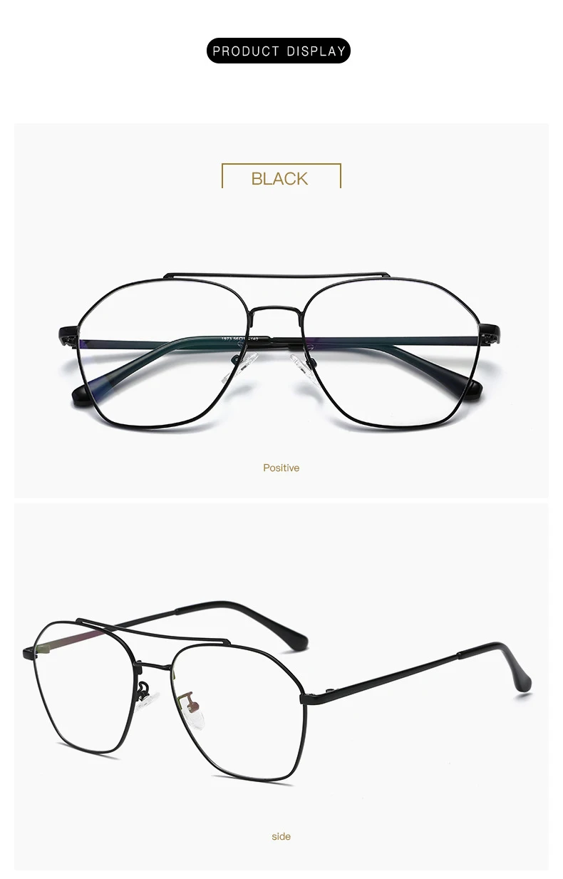VCKA, мужские очки с защитой от синих лучей, металлическая оправа, женские очки, Opitcal, компьютерные игровые очки для глаз, мужские, женские очки - Цвет оправы: 1