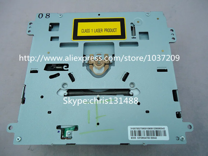 

100% NEW AND ORIGINAL AUDIO SINGLE CD LOADER RD5 RD4 RD45 CD LOADER FOR PEUGEOT 12PIN