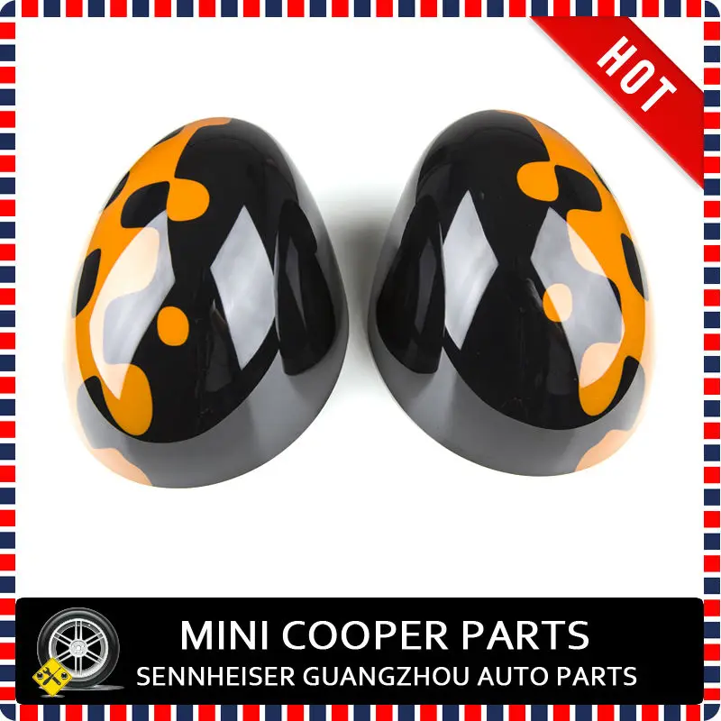 Vivid Green Color Side Mirror Cover-1