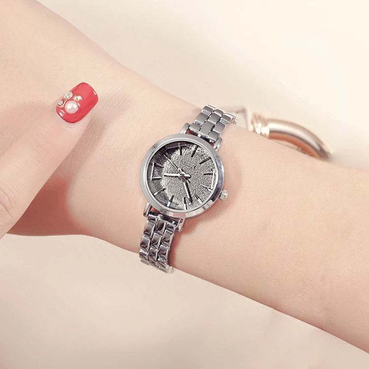 KEZZI браслет из нержавеющей стали часы женские цветной Циферблат Водонепроницаемые кварцевые наручные часы Повседневная мода платье часы Montre Femme