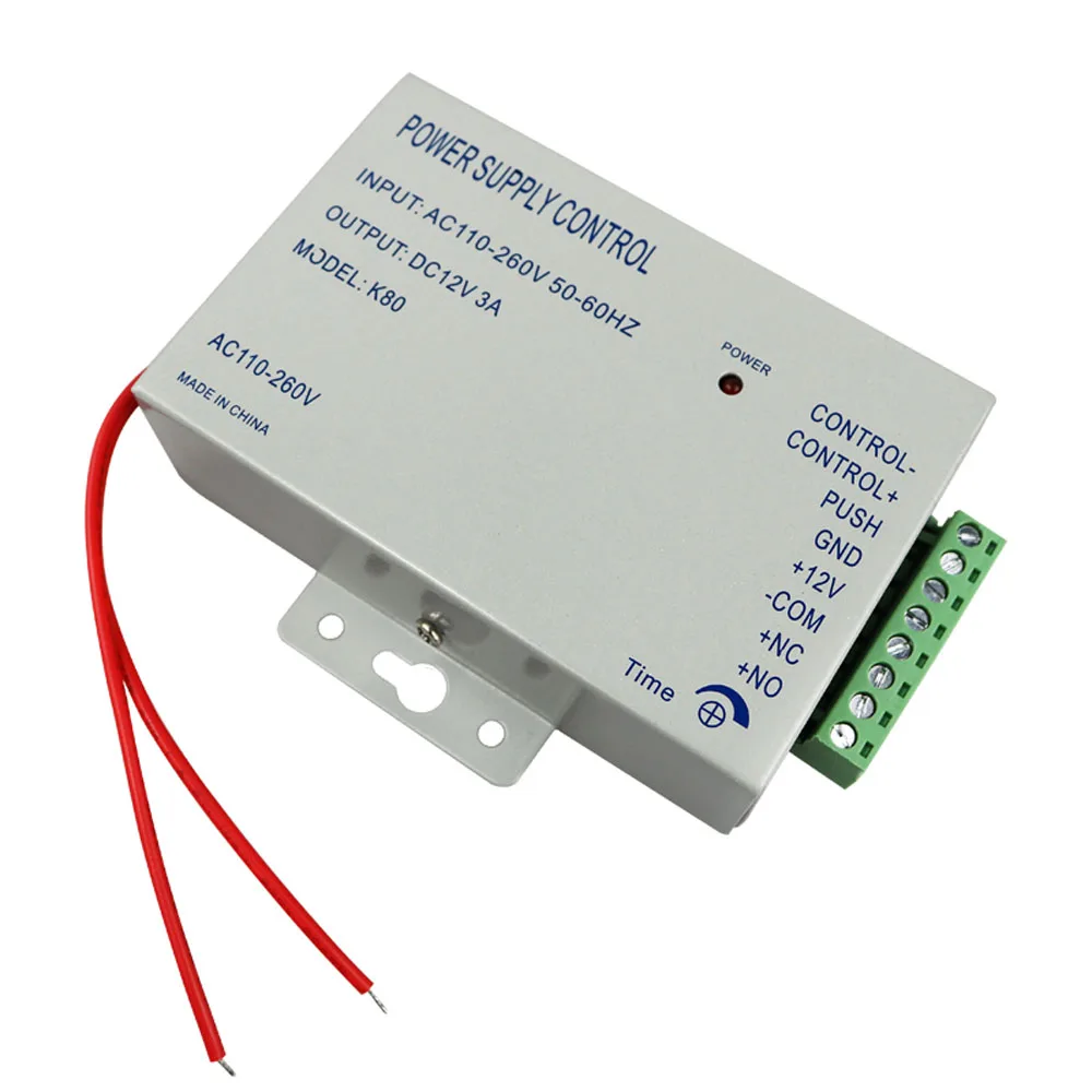 

DC 12V New Door Access Control system Switch Power Supply 3A/AC 110~240V