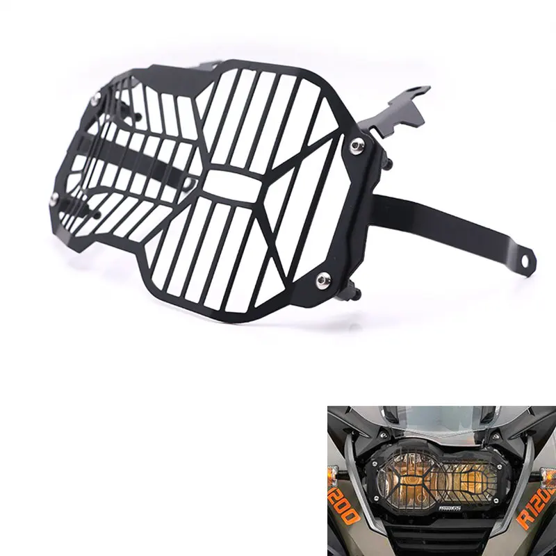 Nuoxintr Motorcycle Headlight Cover Motocross Moto Dirt Bike Bycle Headlamp Cover Motorcycle Accessories For BMW R1200GS R1200