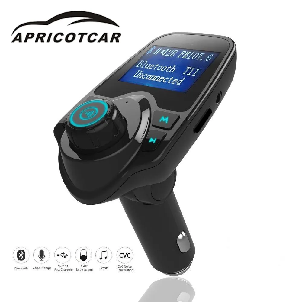 Беспроводной радио адаптер Bluetooth автомобильное USB зарядное устройство fm