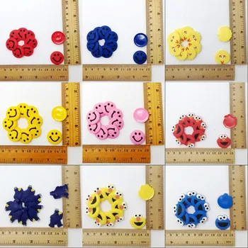

10pcs Kids Gift Expression Flatback Charms DIY Craft Accessory For Cable Winder/Brooch/USB Charger/Card Holder/Earphone