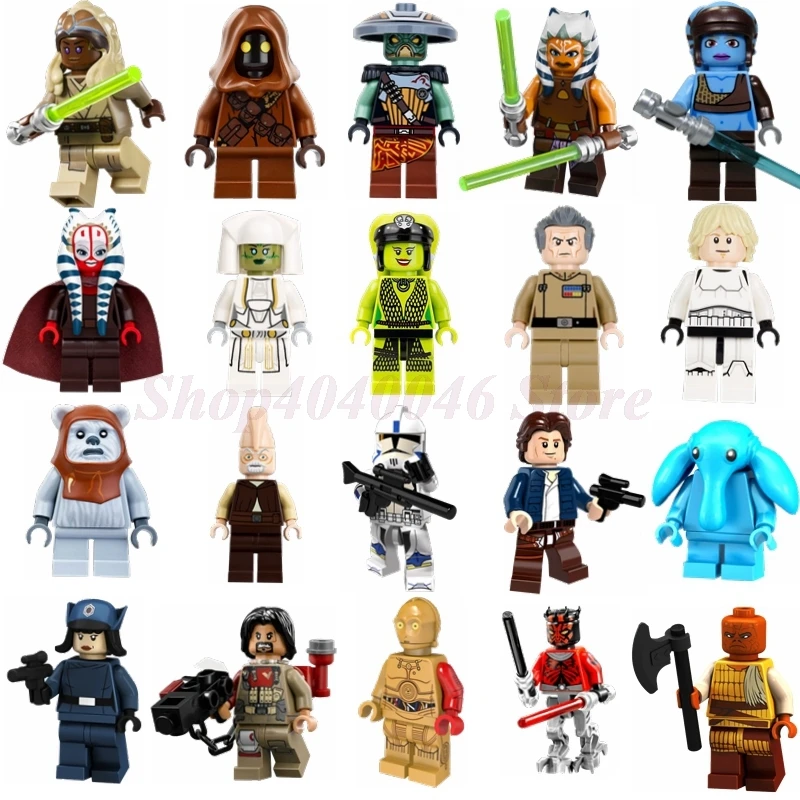 

LEGOing Starwars War Figures Figurine In Block Kids Toy Movie Series Building Brick Model Toy For Children Star wars Legoinges