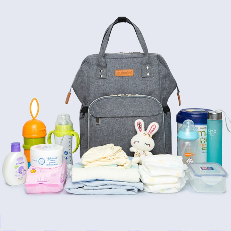 Diaper Bag For Baby Stroller Mummy Maternity Travel Backpack Waterproof Nappy Changing Bag Large Space Organizer Nursing Wet Bag (6)