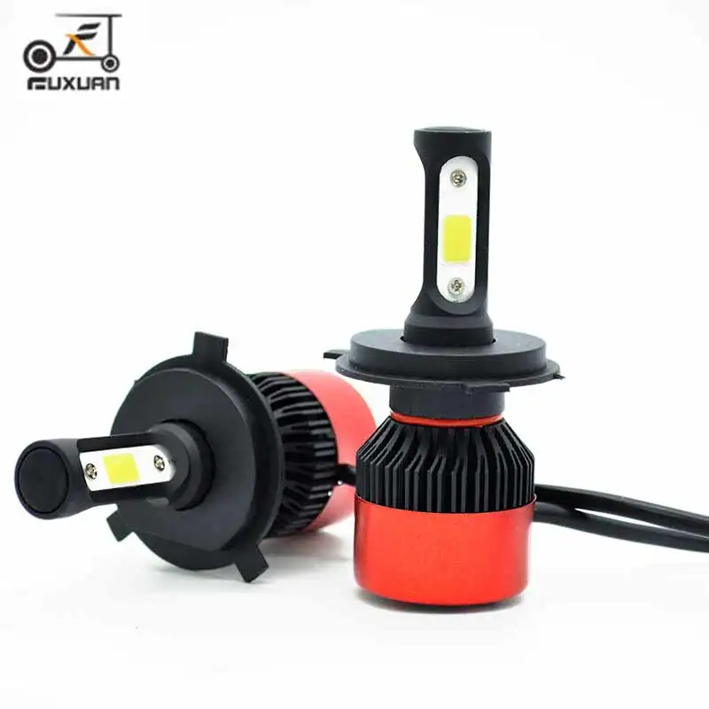 

FUXUAN 4 Side Lumens CSP 72W 6000lm LED Bulb H4 H7 H11 H13 HB3 9005 HB4 9006 9004 9007 Car Headlight Auto Headlamp Light 12v