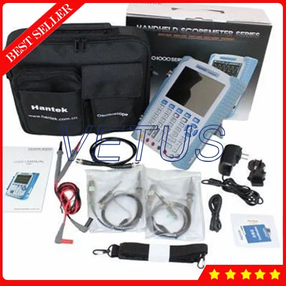 

2 Channels Spectrum Analyzer DSO8060 5 in 1 Handheld Digital Oscilloscope Price with DMM Arbitrary Waveform Generator