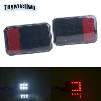 

2pcs Hot Selling LED Rear Bumper Tail Reversing Parking Lights Reverse Brake Light Assembly Lamp For Jeep Wrangler JK 2007-2016