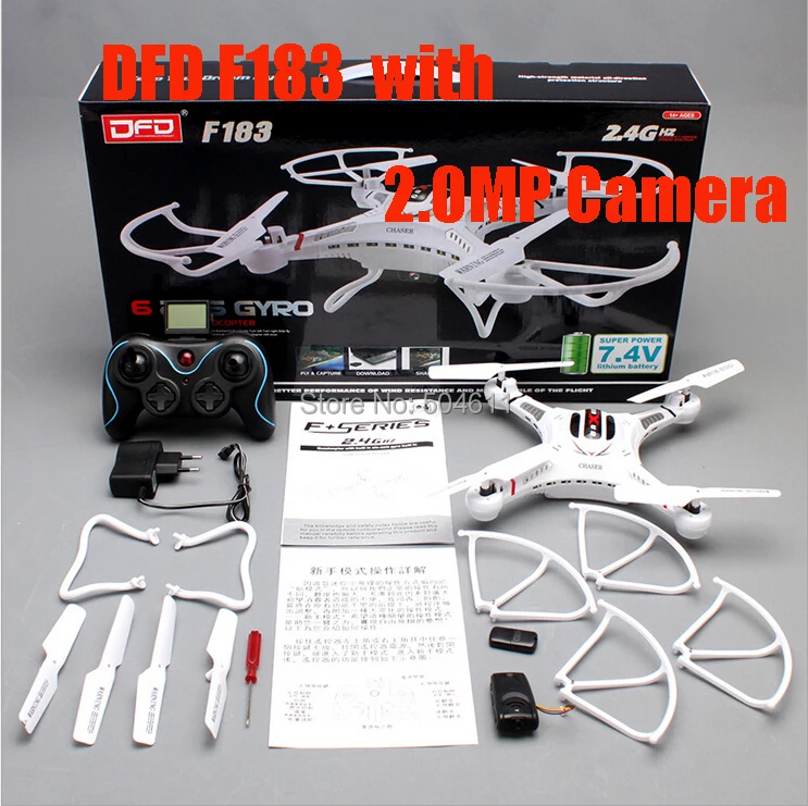 DFD F183C 4 CH 360 Roll over 2 4GHz Radio Control RC Quadcopter with 6 Axis