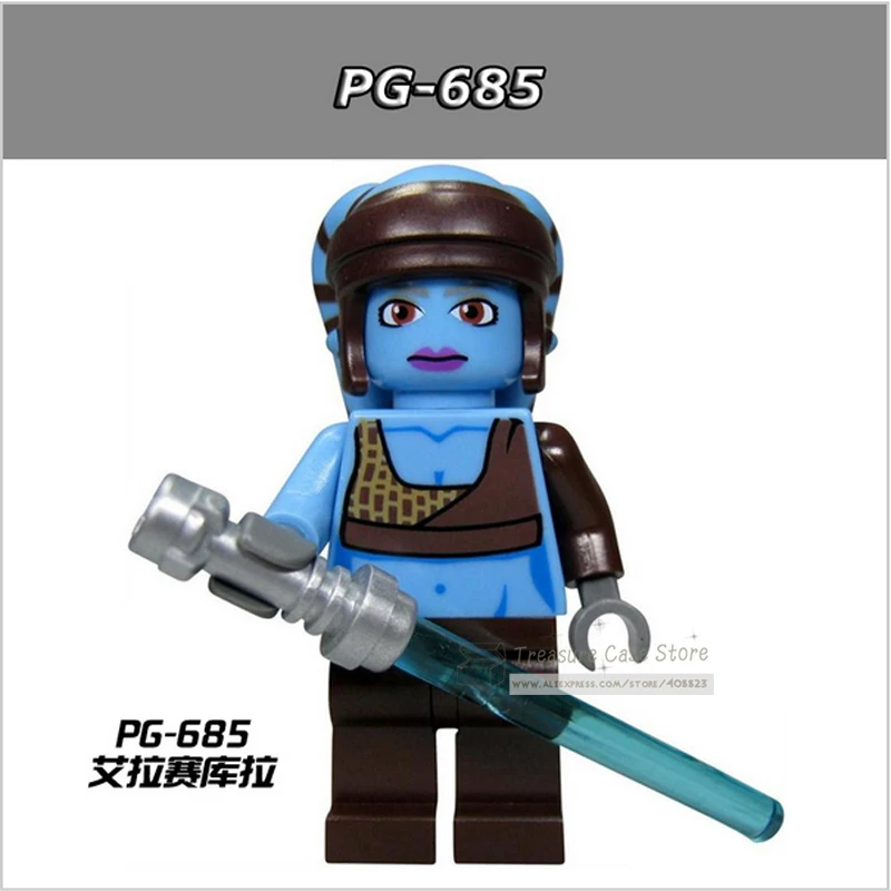 

PG685 Aayla Secura Individual figure Star Wars Building Toys Blocks