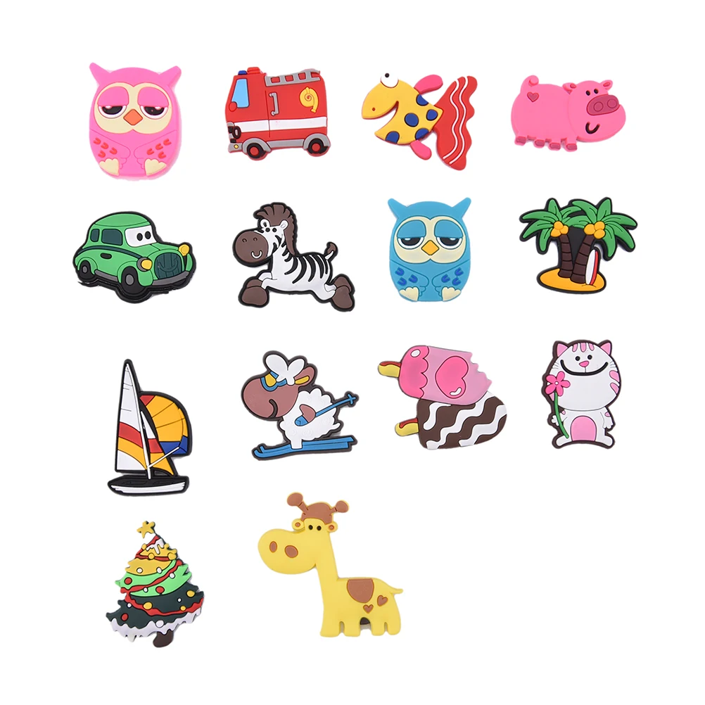

1PC Silicone Cartoon Animal Fridge Magnets Whiteboard Sticker Refrigerator Magnets Kids Gifts Home Decoration