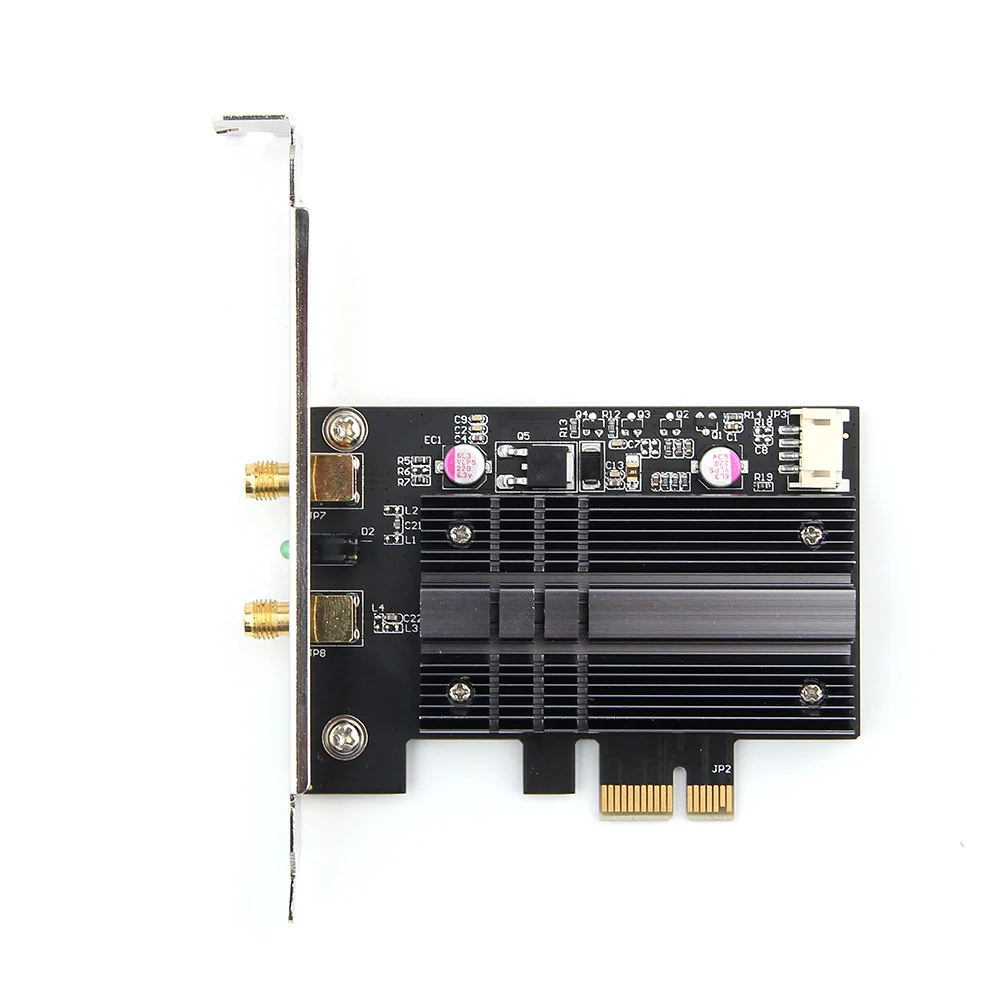 Настольный ПК сети Беспроводной карта PCI E адаптер Wi Fi с Intel 7265 AC Dual Band 1 2 Гбит/с 802.11ac
