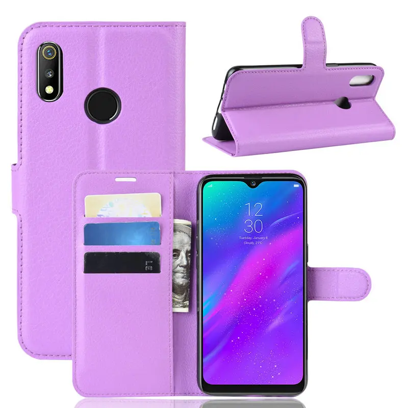 Для OPPO Realme 3 RMX1825 RMX1821 кошелек чехол для телефона для Realme 3 Pro RMX1851 откидной кожаный чехол Capa Etui Coque Fundas