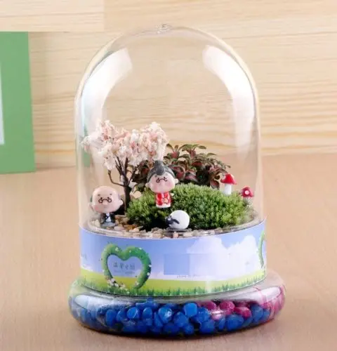 FD2178-Miniature-Dollouse-Garden-Craft-Fairy-Bonsai-Plant-Decor-Grandparents-2PC