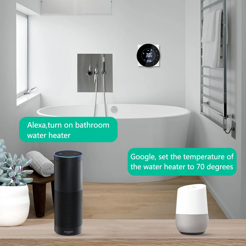 Термостат EACHEN с Wi Fi и управлением через приложение Tuya smart life|Смарт-гаджеты| |