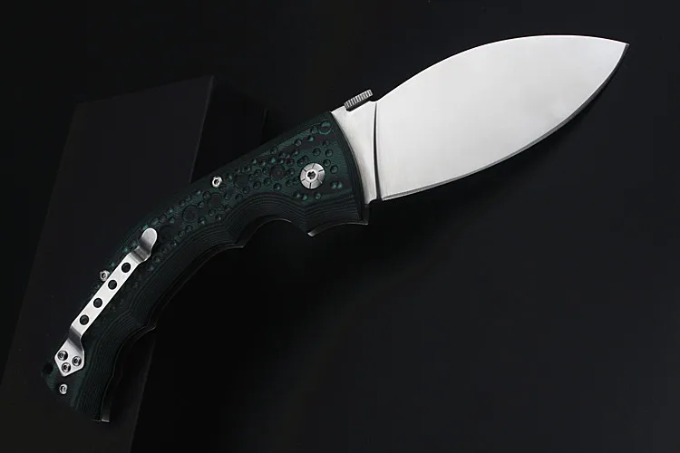 2020 New Free Shipping 7CR17Mov Steel Outdoor Tactical Folding Army Knife Survival Mikata Handle Hunting Military Knives Tools