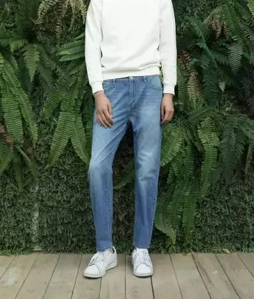  2 colors original xiaomi mijia men's thin jeans slim feet youth fashion light cool spring and summe