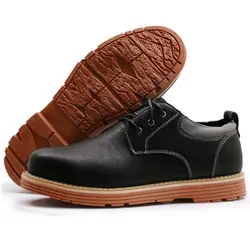 Безопасная обувь со стальным носком; мужские ботинки; Повседневная Рабочая обувь; Мужская обувь; износостойкая обувь; DXZ033