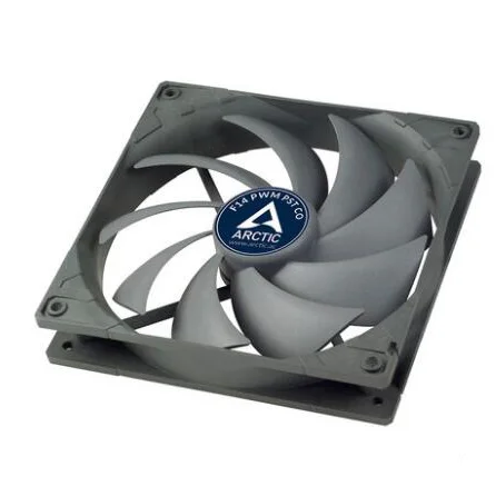 ARCTIC F14 PWM PST CO CPU RadiatorComputer чехол 14 см черный Fan Control Cooler Master Dual Ball Bearing|Жидкостные