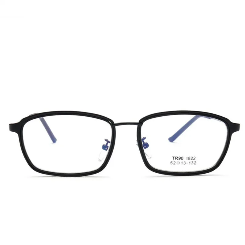 TR90 кадр очки по рецепту очки Для мужчин Винтаж очки Женская оправа очки 822 оптические очки 52-13-132