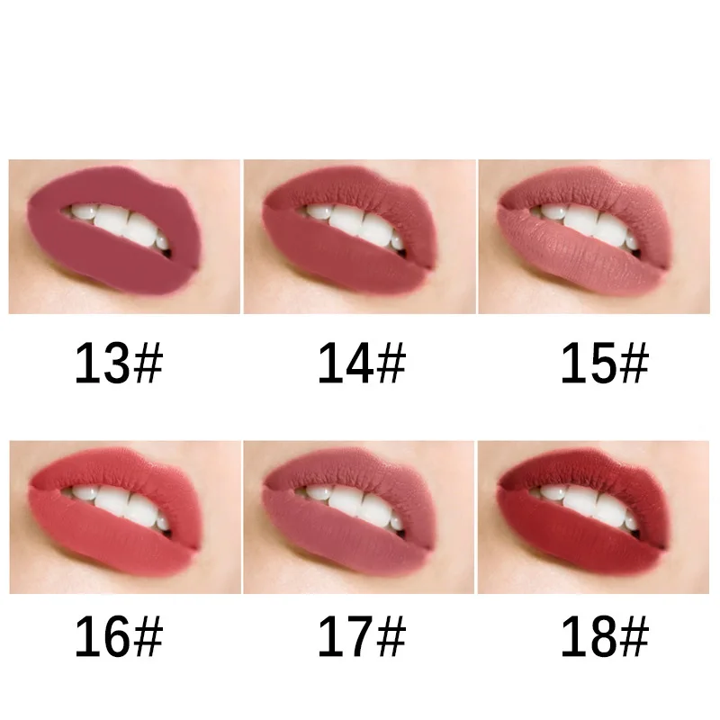 

New Lipsticks For Women Sexy Brand Lips Cosmetics Moisturizer Waterproof Long Lasting red Nude Lipstick Matte Makeup K016