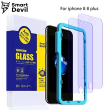 Smartdevil Новый Закаленное стекло для apple iphone 8 8 плюс смартфон анти-синий свет протектор фильм экран мобильного телефона защитная