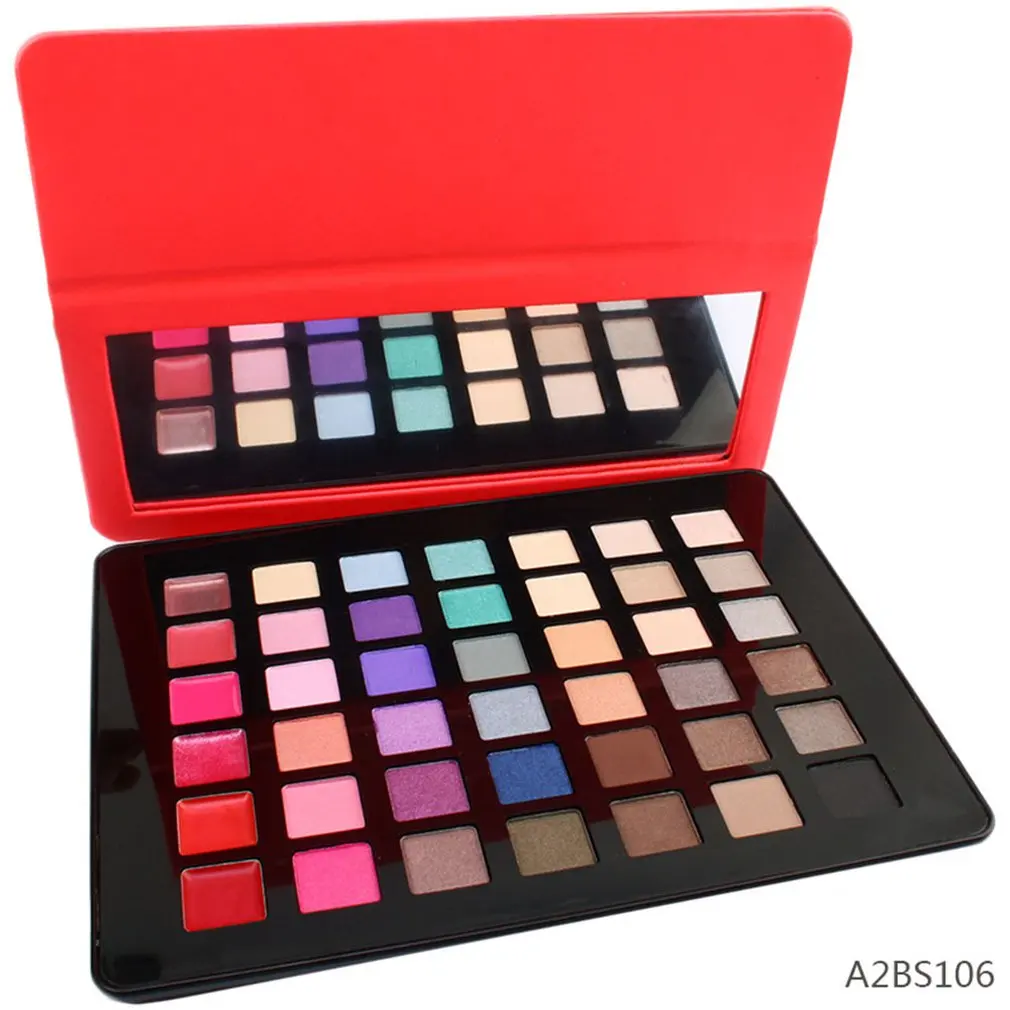 

42 Colors Makeup Kit Women Lip Eyeshadow Makeup Palette Natural Non-Fading Long Lasting Cosmetic Powder Palette Tool