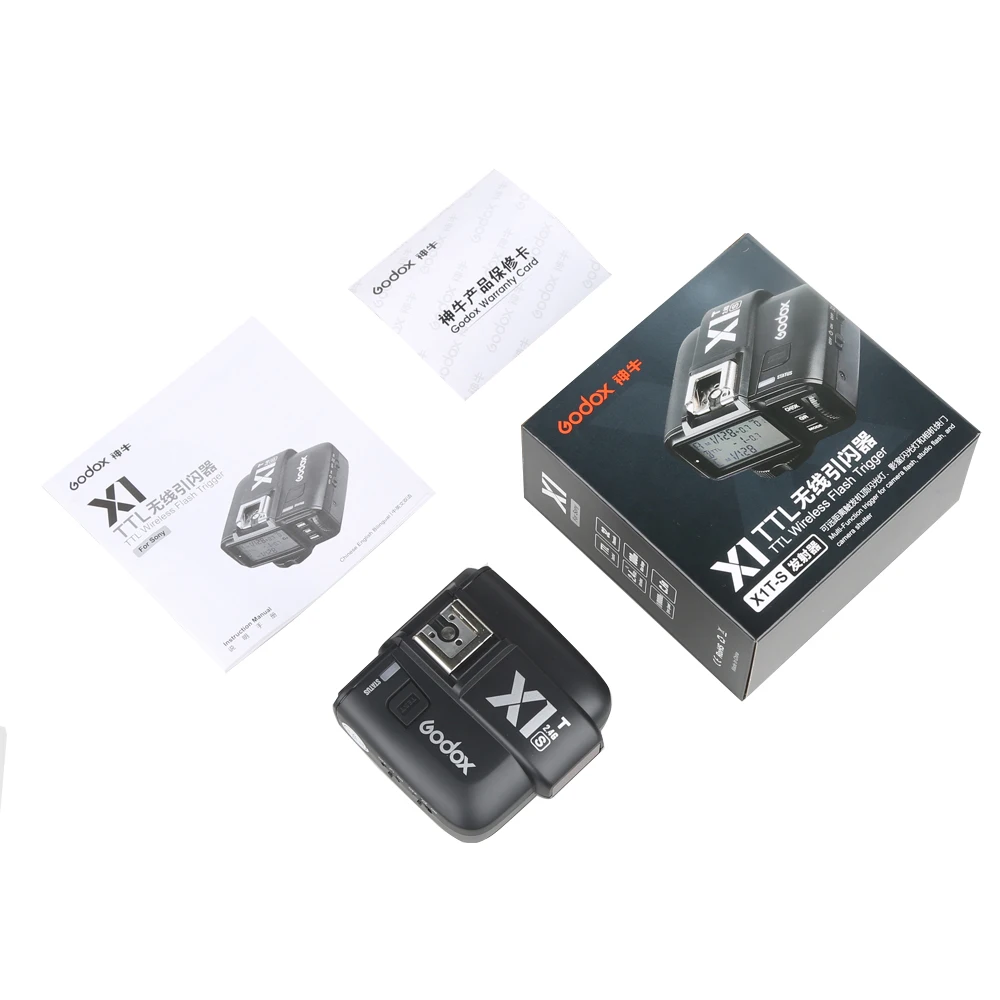 Godox X1T S 2 4G HSS TTL Беспроводная камера Вспышка Speedlite передатчик триггер для Sony A77II A7RII