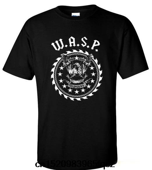 Возьмите футболка Дизайн Топ базовый удобные мягкие Винтаж w. A. S. P. 33 лет тяжелый