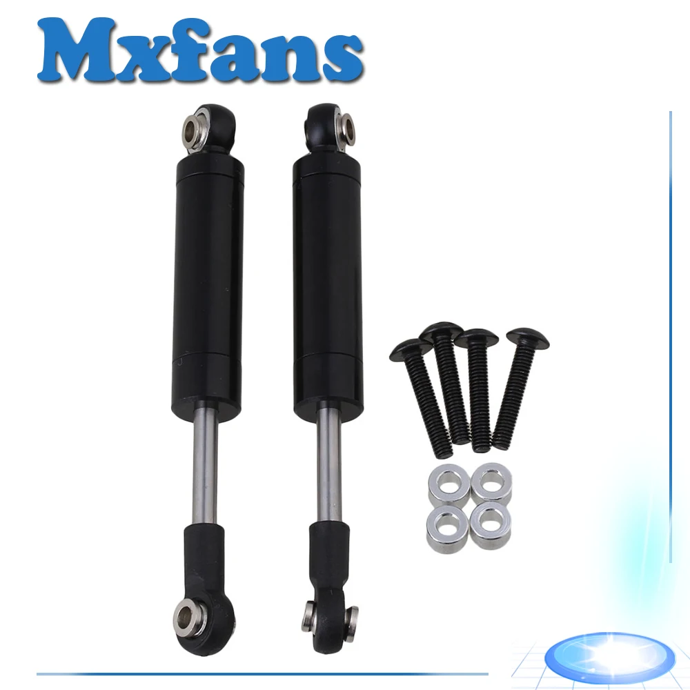 

Mxfans 2pieces Aluminum Alloy RC1:10 Internal Shock Absorber F75001 Black