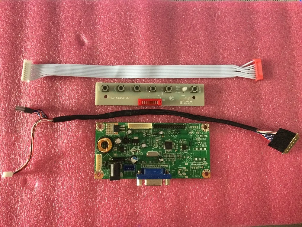VGA ЖК-дисплей плата контроллера М. RT2270 для N089L6-L02 B089AW01 V.1 LVDS 1024*600 ЖК-дисплей Панель Тесты