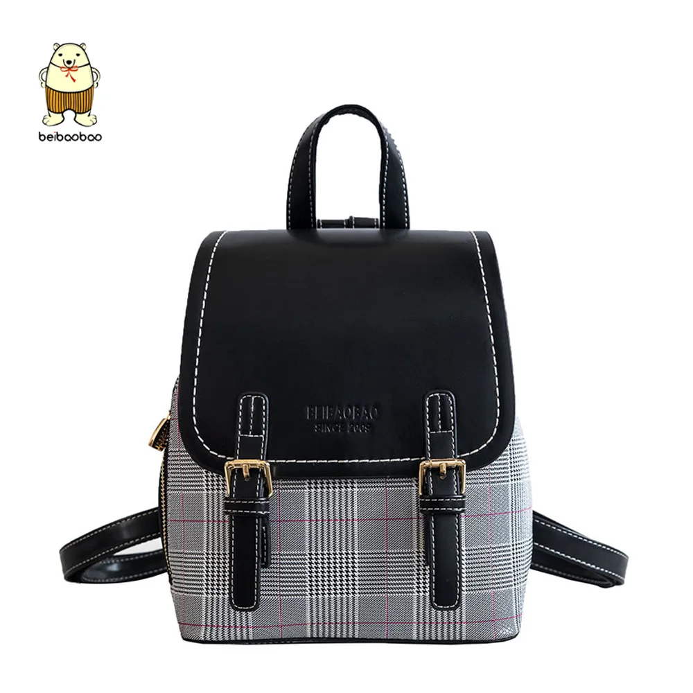 

2019 Backpack Women Back Pack Ladies Casual Bags For Women School Teenage Girls Classic Leather Large Bagpack Fashion Student
