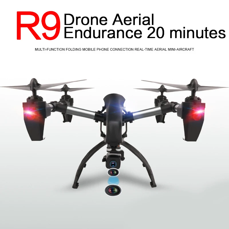 

intelligent 200W HD Camera 20minute flying drone Quadcopter UAV Aircraft WiFi FPV Real-time Headless mode 3D flips Outdoor toys
