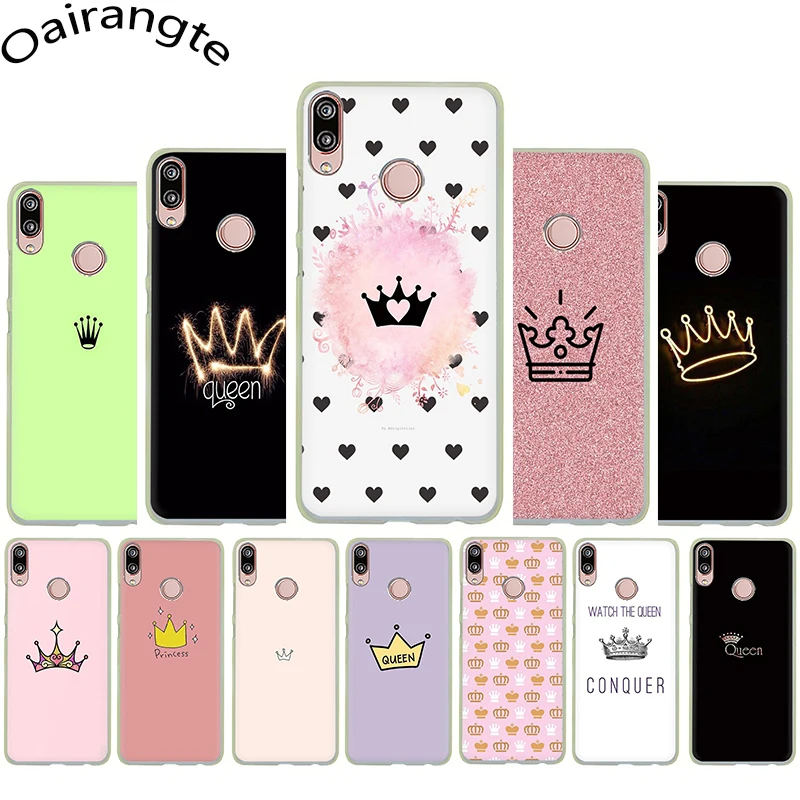 buy PRINCESS Queen crown king Hard phone Cover Case for Huawei P8 P9 P10 P20 P30 Pro Lite Mini P Smart Z Plus