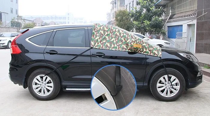 Автомобильные камуфляж тонировка для окон автомобиля тент от солнца снега